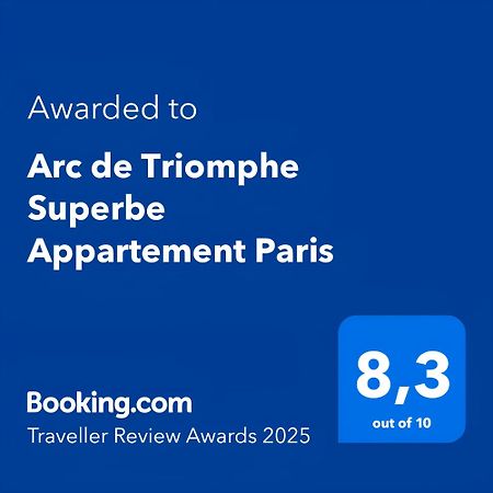 Arc De Triomphe Superbe Appartement Paris Free Netflix المظهر الخارجي الصورة