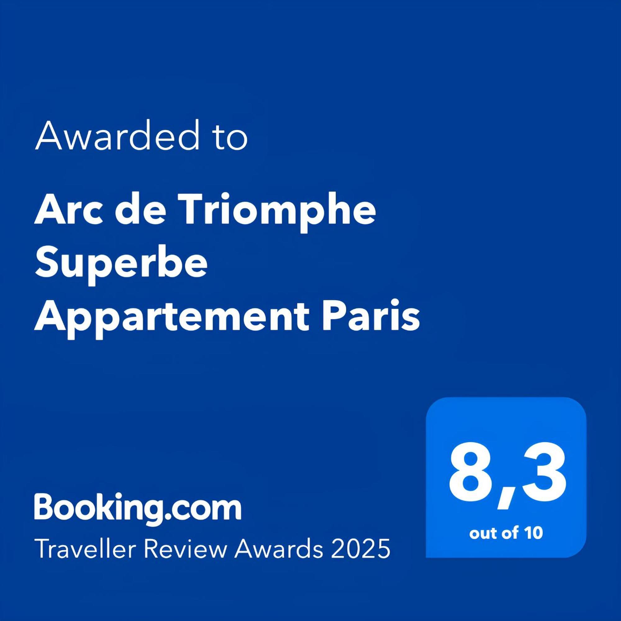 Arc De Triomphe Superbe Appartement Paris Free Netflix المظهر الخارجي الصورة