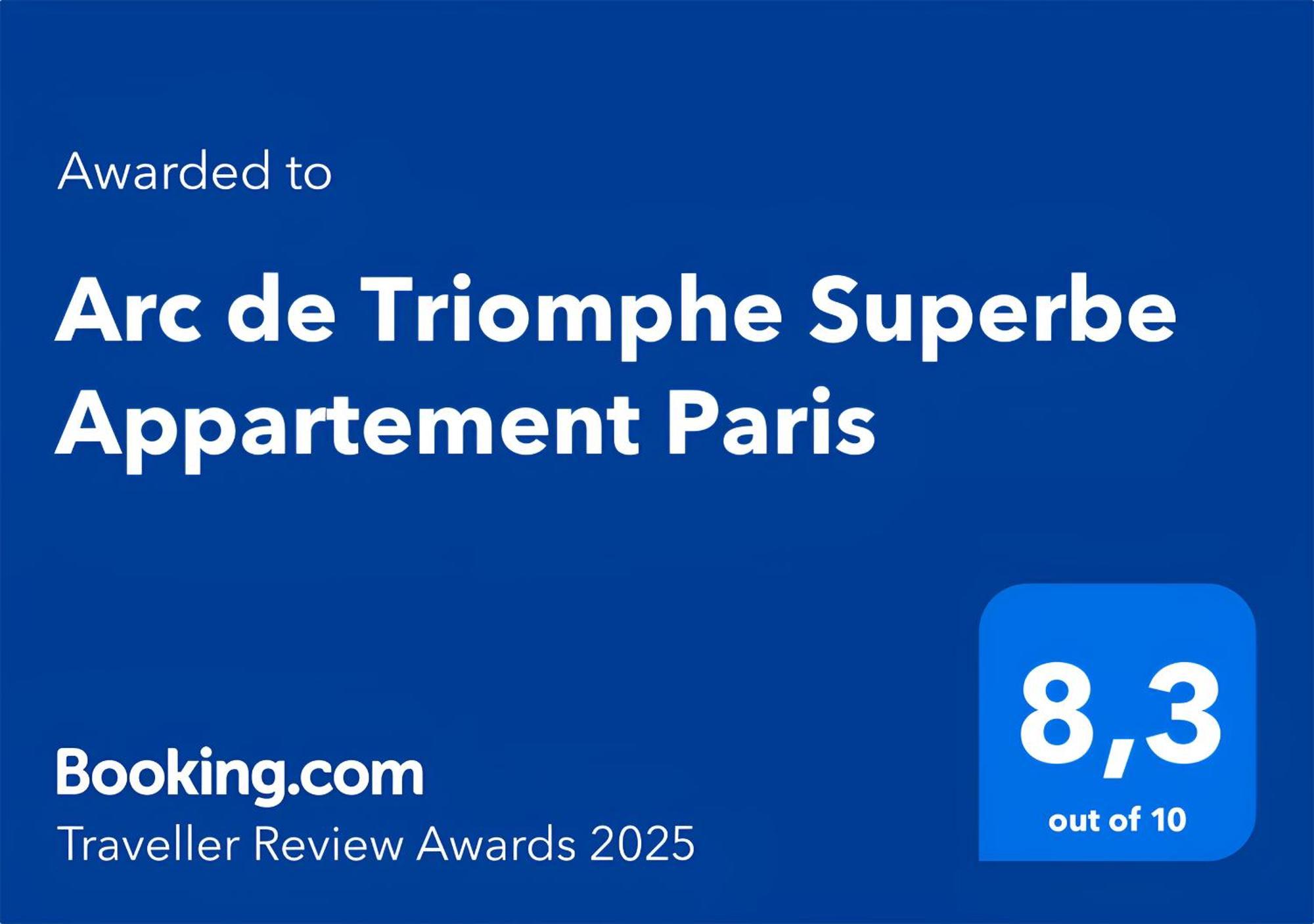 Arc De Triomphe Superbe Appartement Paris Free Netflix المظهر الخارجي الصورة