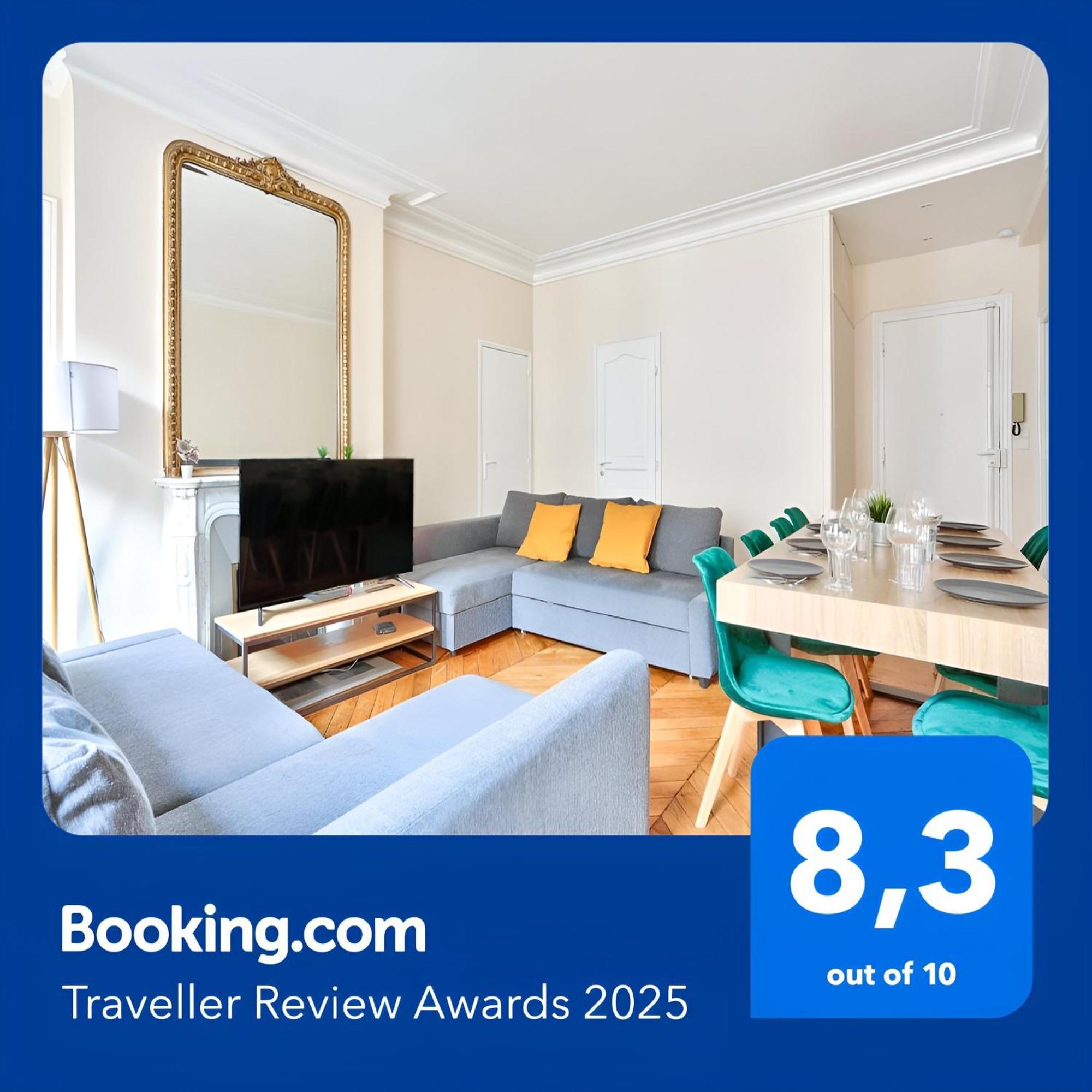 Arc De Triomphe Superbe Appartement Paris Free Netflix المظهر الخارجي الصورة